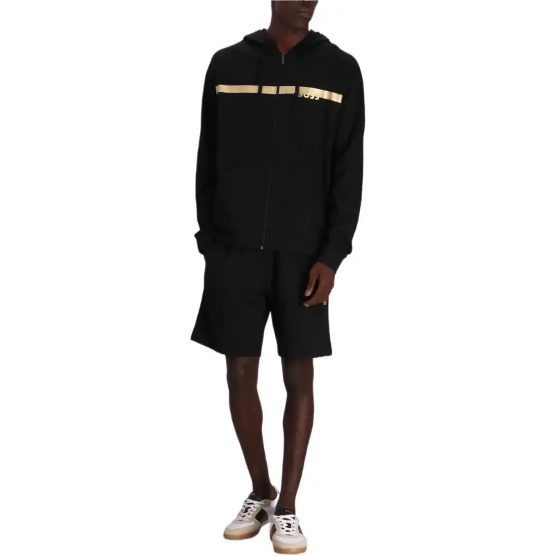 HUGO BOSS Logo print Hoodie-1