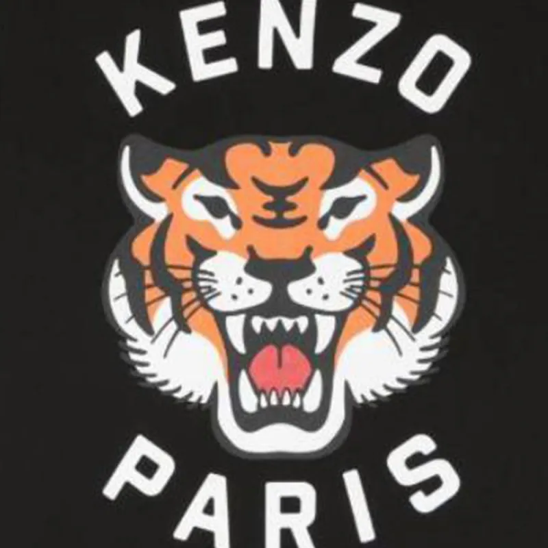 KENZO Lucky Tiger Cotton T shirt-6