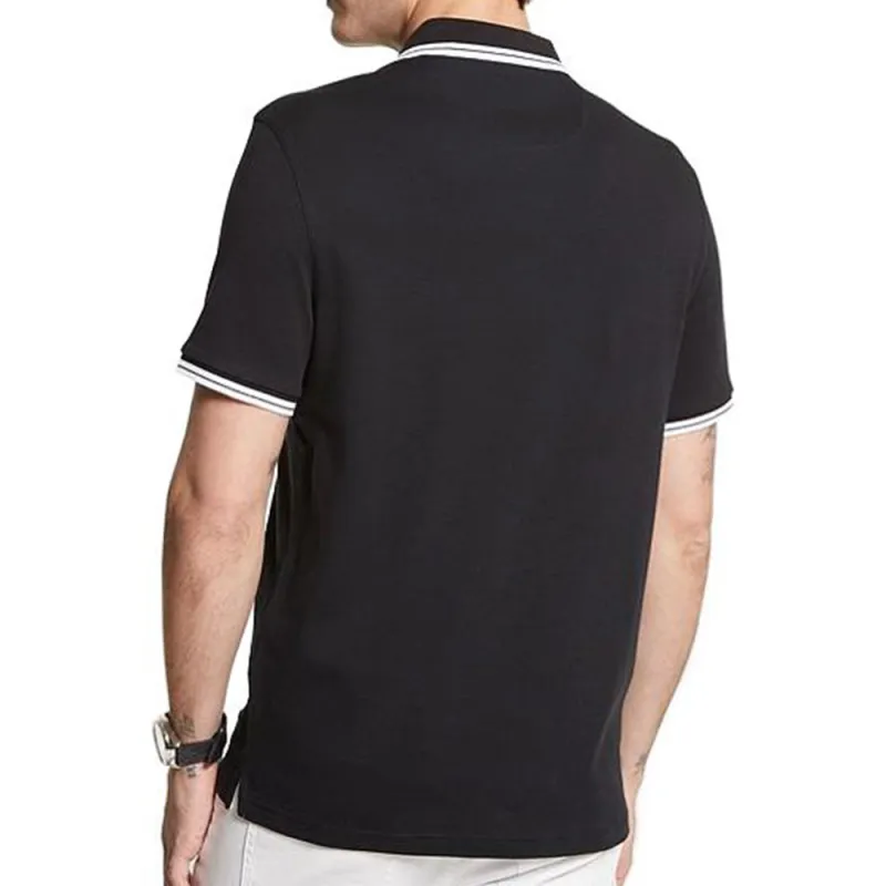 MICHAEL KORS Greenwich Cotton Polo Shirt-1