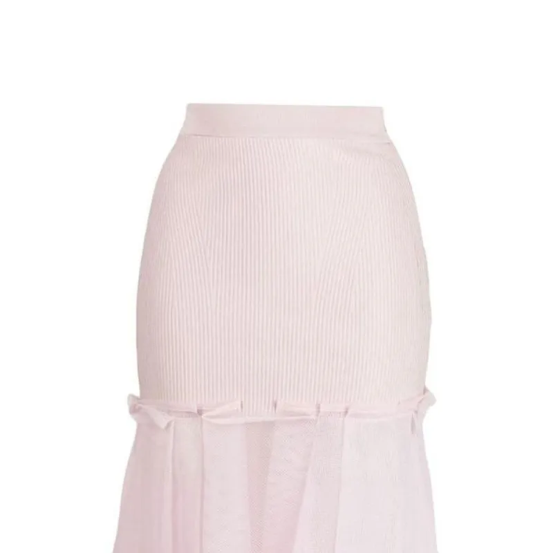 Alexander McQueen Casual Long Skirts Women's Light Purple-3