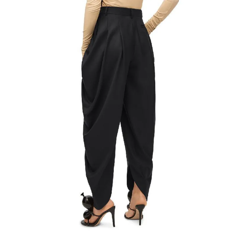 LOEWE Draped Trousers 'Black'-2