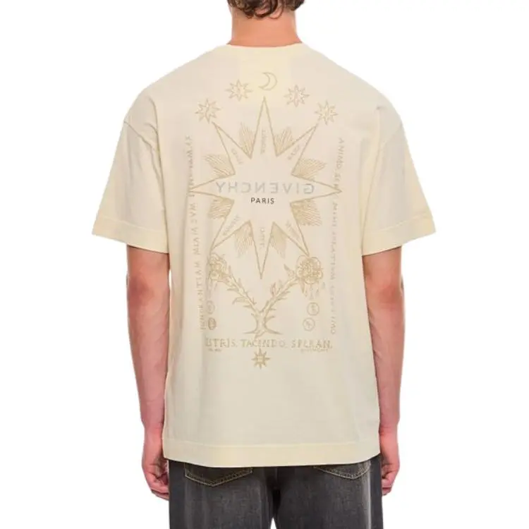 Givenchy T-Shirts Men Beige-1
