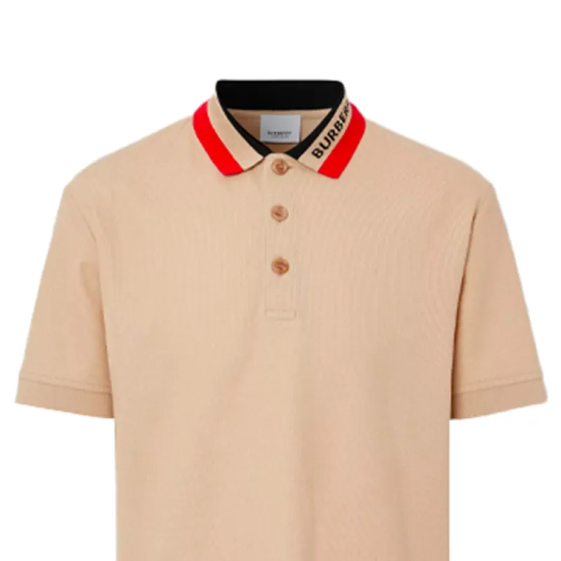 Burberry Polo Shirts Men Tawny-4