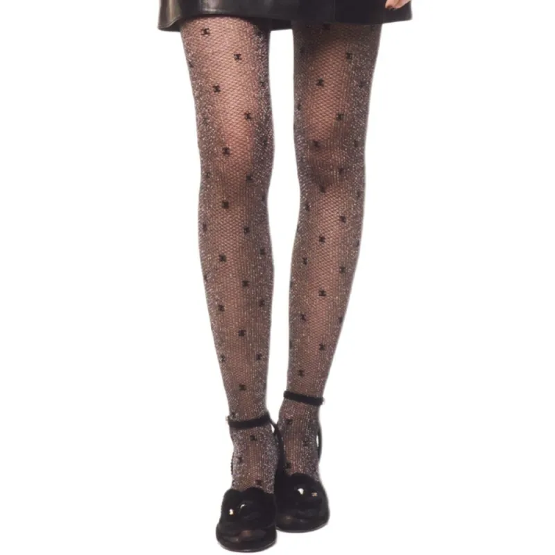 CHANEL Pantyhose Women's 1 Pack Black-2