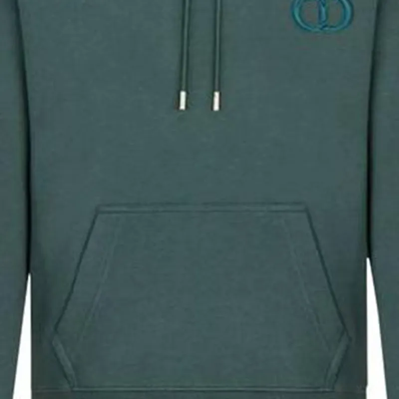 DIOR Regular Fit Cd Embroidery On Chest Hoodie-4