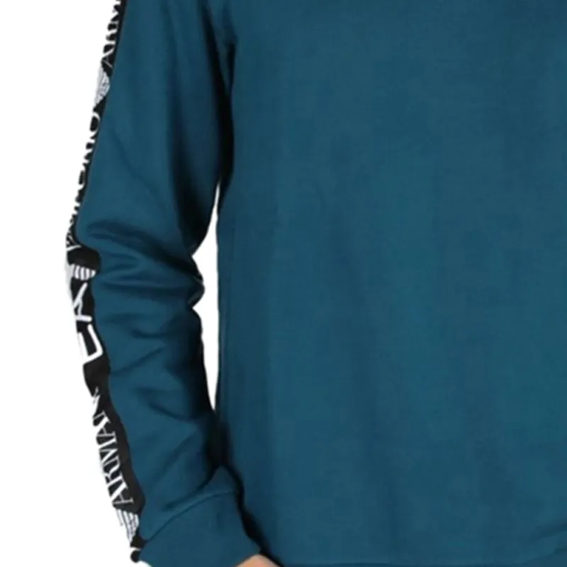 EMPORIO ARMANI EA7 Sweatshirt Men's Peacock Blue-2