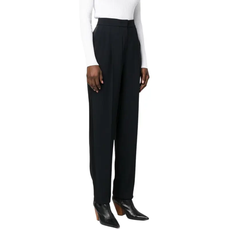 EMPORIO ARMANI Darted High Waist Trousers-3