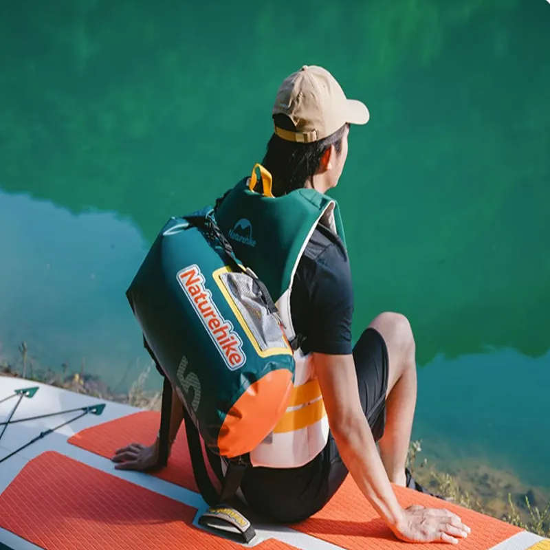 NATUREHIKE Polyester Outdoor Mountaineering Bag Backpack Unisex Mars Green-2
