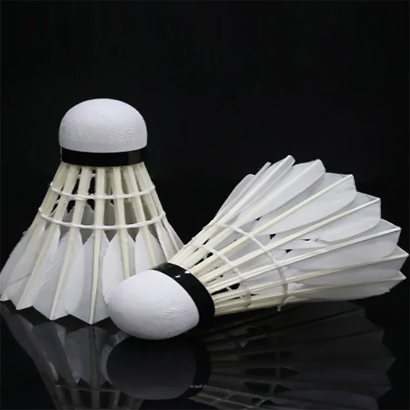 RSL RSL05 Goose Feather Shuttlecock 12 Pack Goose Feather Competition Training Shuttlecocks-7