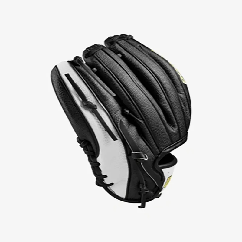 Wilson Baseball Gloves Pitching Glove Top Grain Cow Leather 11.5 Inches Unisex Black-2