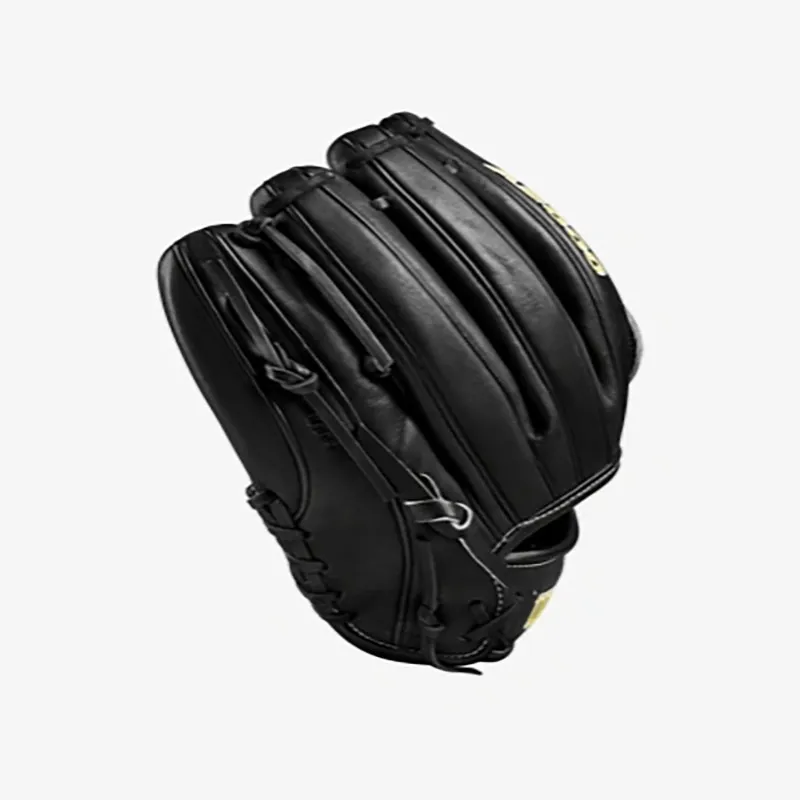 Wilson Baseball Gloves Pitching Glove Top Grain Cow Leather 11.5 Inches Unisex Black-4