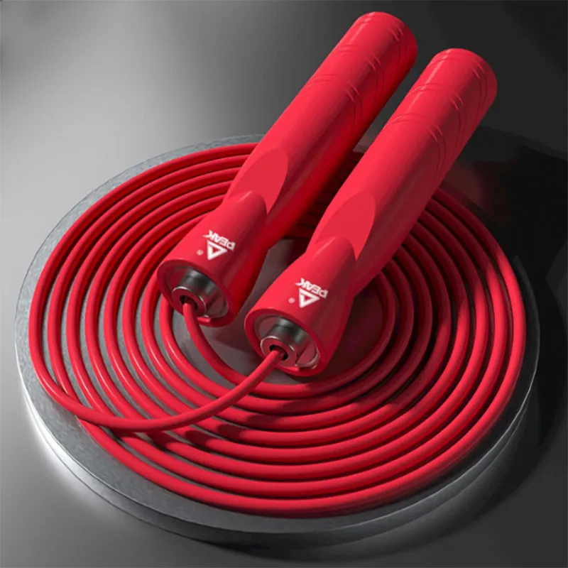 PEAK Fitness Training Non Countable Jump Ropes Adults, Teenagers PP Controller PVC Cord 2.8m-7