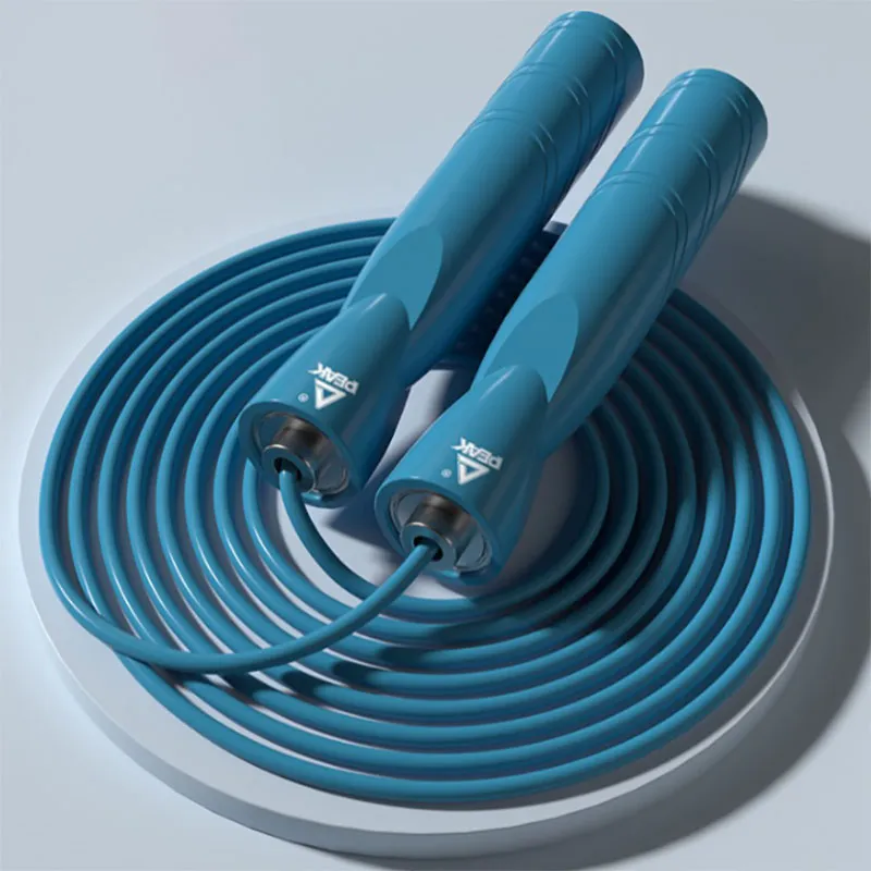 PEAK Fitness Training Non Countable Jump Ropes Adults, Teenagers PP Controller PVC Cord 2.8m-3
