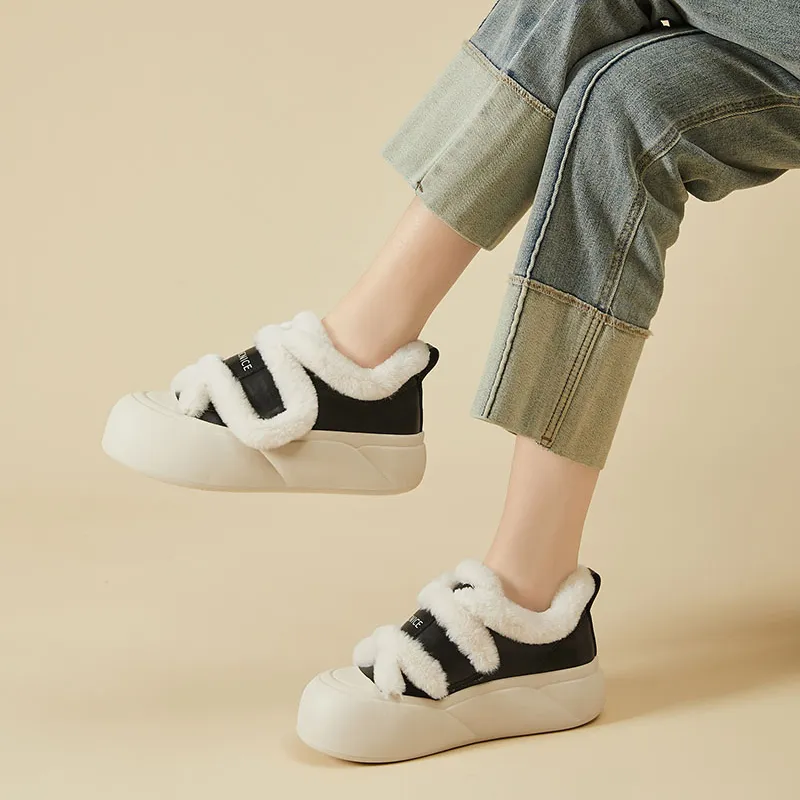 Jin Baichuan Warm Low-Top Skateboard Shoes Women's-8