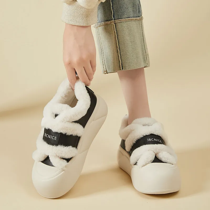 Jin Baichuan Warm Low-Top Skateboard Shoes Women's-9