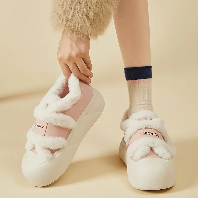 Jin Baichuan Warm Low-Top Skateboard Shoes Women's-14
