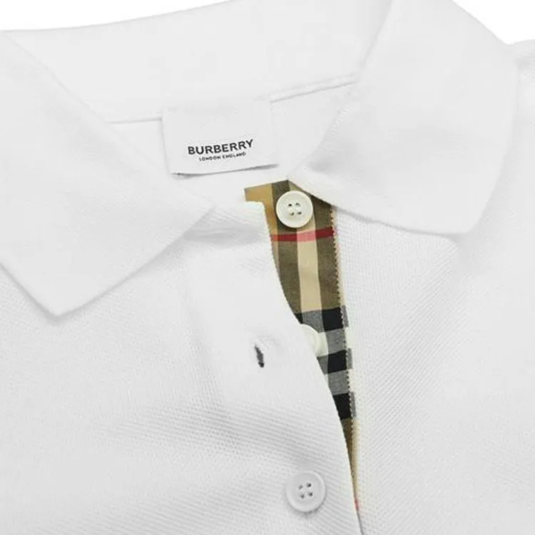 Burberry Polo Shirt Women's White-2