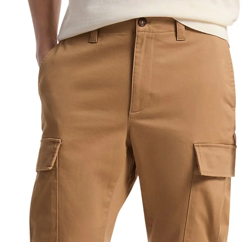 MICHAEL KORS Slim-fit Sateen Cargo Pants-2