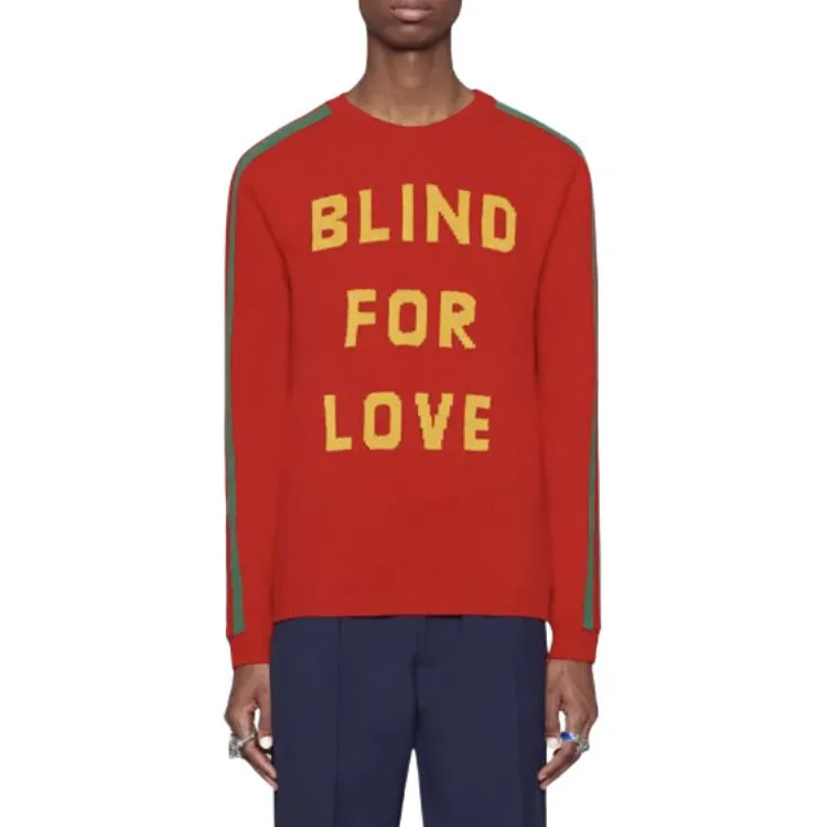 GUCCI Sweaters Men Red-2