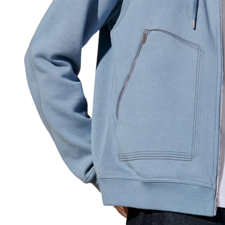 HERMES SS24 Knitwear Men's Light Gray Blue-5