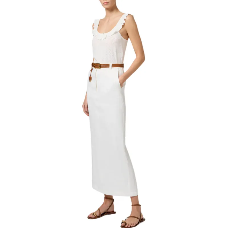 Elisabetta Franchi Tank Top Women's White-3