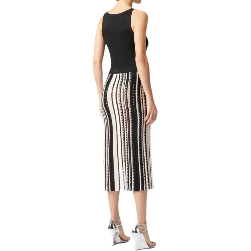 MISSONI Striped Midi Skirt-3