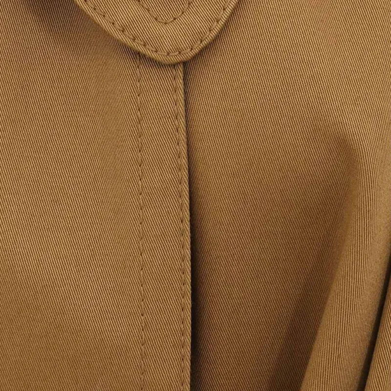 Zimmermann Trench Coat Women's Khaki-7