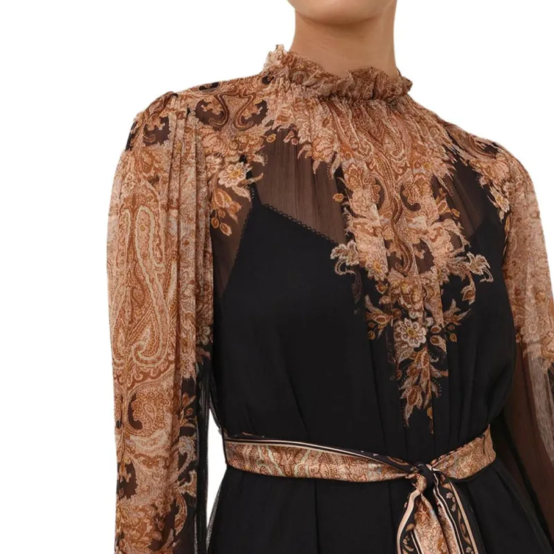 Zimmermann SS25 Spring Collection Long Sleeved Dresses Women's Mixed Color-7