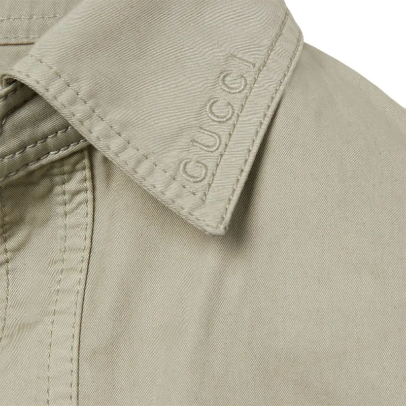GUCCI SS25 Shirt Women's Light Green-5