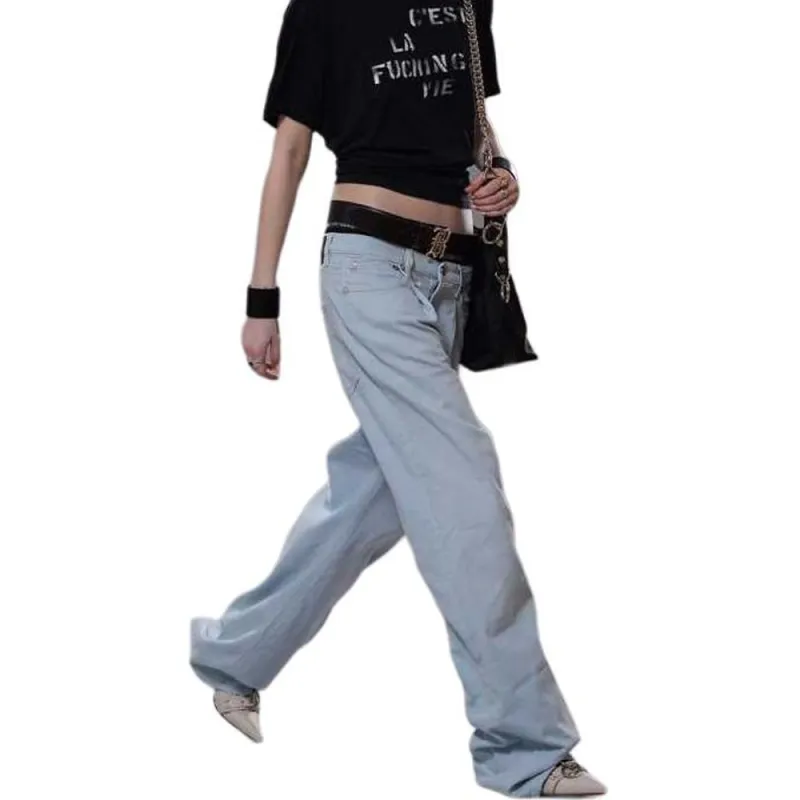 R13 Jeans Women's Faded Blue-4