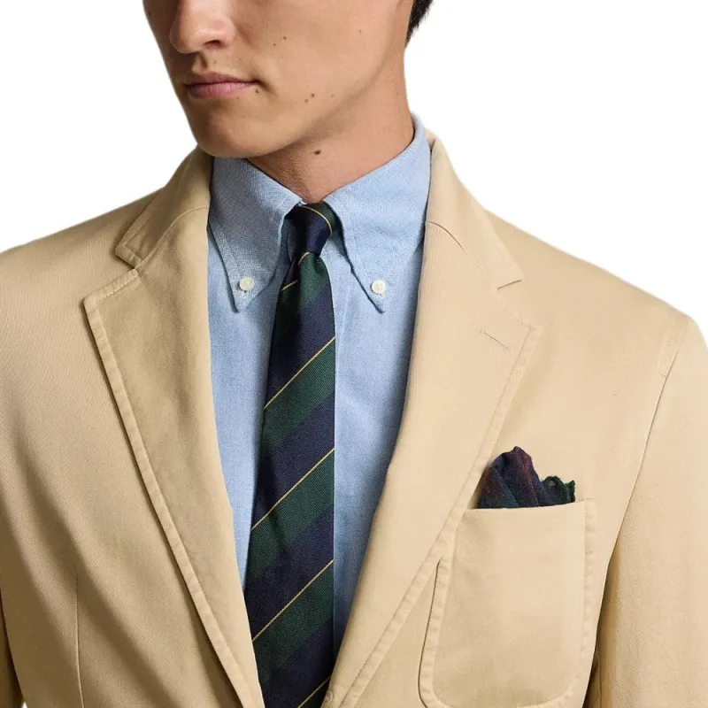 Polo Ralph Lauren Business Suit Coat Men's Brown Yellow-2