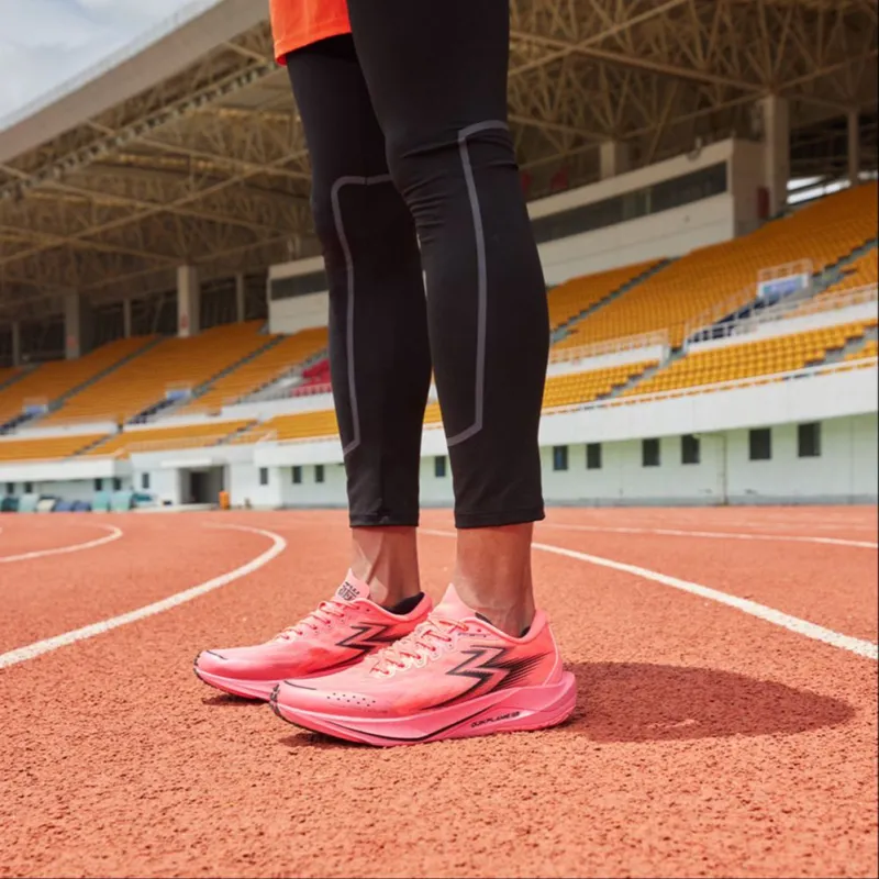 361° Speed ​​2 Pro Cushioning Abrasion Resistant Lightweight Rebound Low Top Long Distance Running Shoes Unisex Red-6