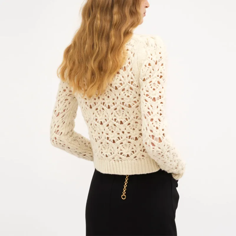 Chloé Crewneck Chunky Sweater-2