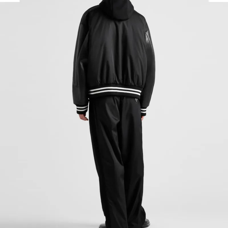 PRADA Re Nylon SS24 Jackets Coats Men's Black-3