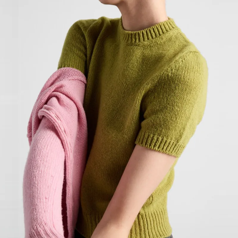 PRADA Short Sleeved Knitted Top-3