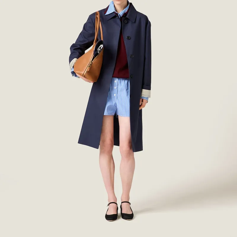 MIU MIU Casual Shorts Women's Sapphire Blue-1