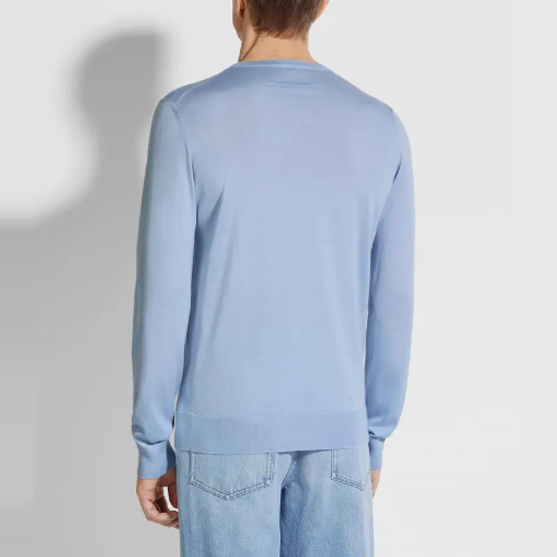 Ermenegildo Zegna Crewneck Fine Knit Jumper-2