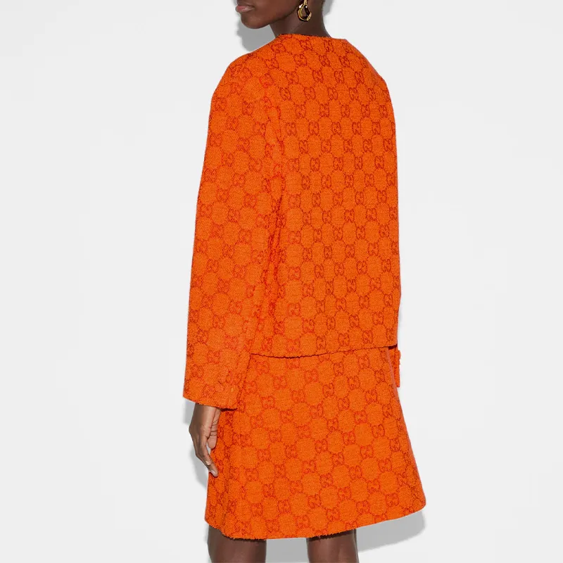 GUCCI Jackets Coats Women's Orange-5