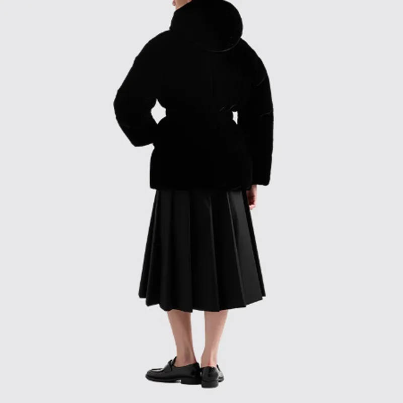 PRADA Hooded Down Jacket-2
