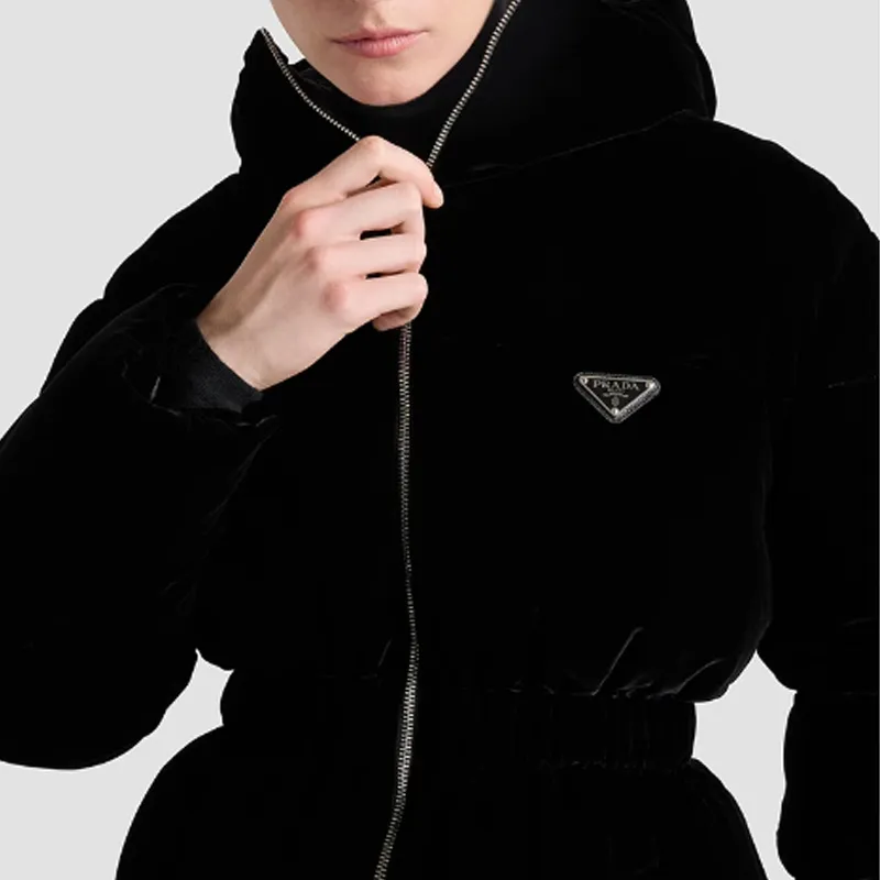 PRADA Hooded Down Jacket-3