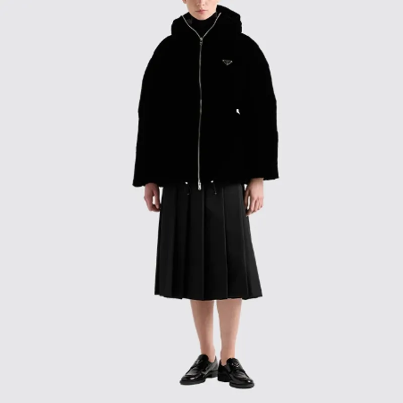 PRADA Hooded Down Jacket-1