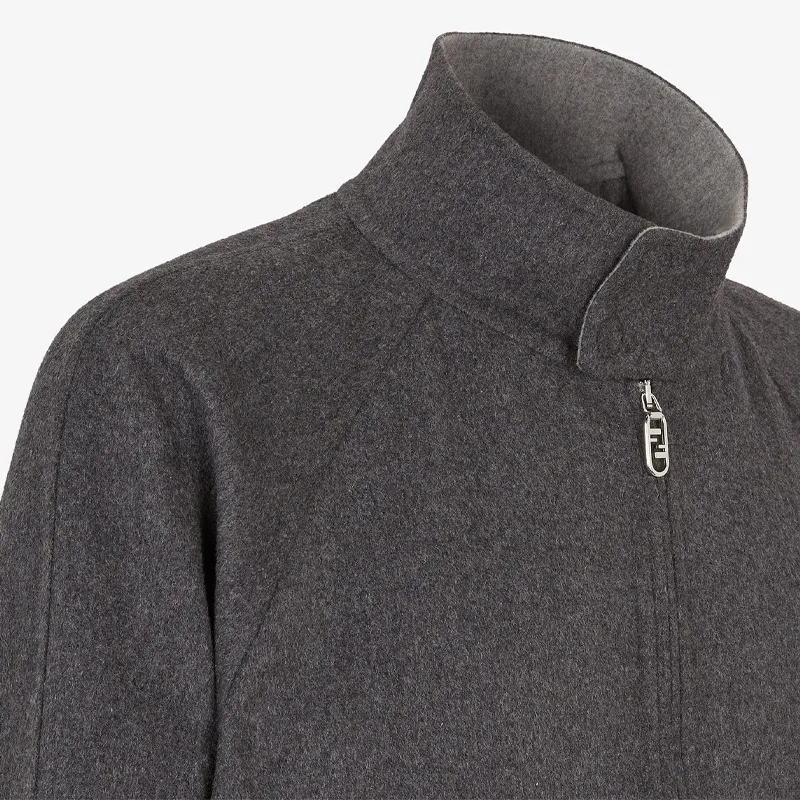 FENDI FW24 Jackets Coats Men's Gray-4