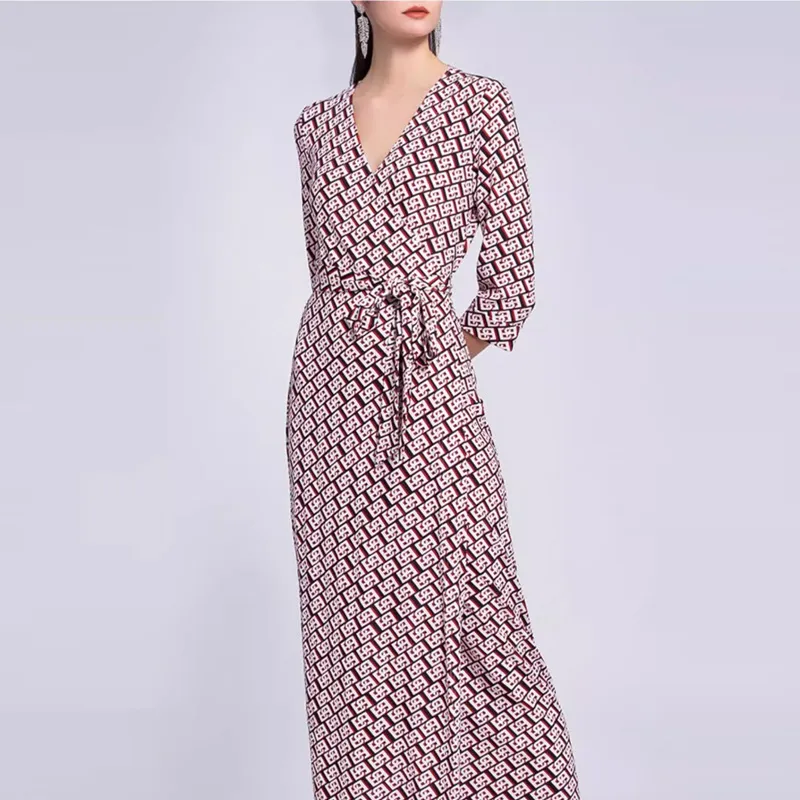 BESIONIA SS22 Long Sleeved Dress Korean Style Women's Red Plaid-3