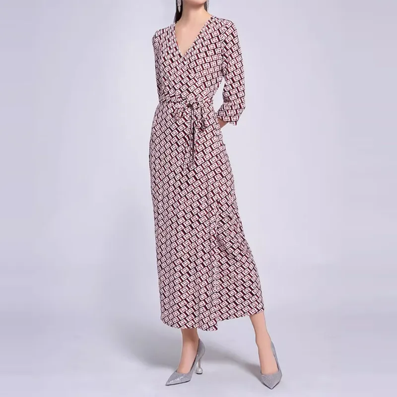 BESIONIA SS22 Long Sleeved Dress Korean Style Women's Red Plaid-2