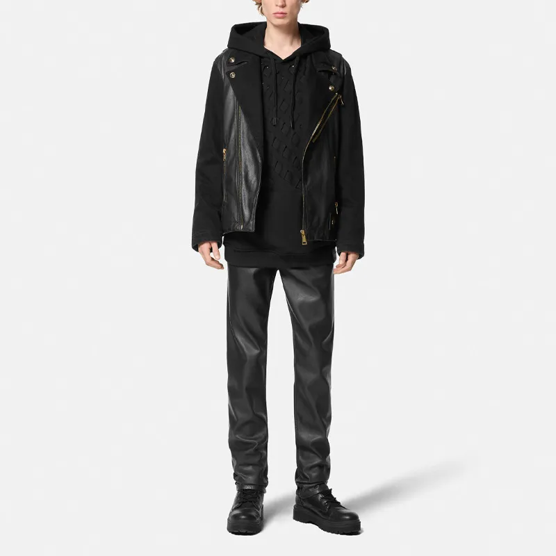 VERSACE Distressed Hoodie-3
