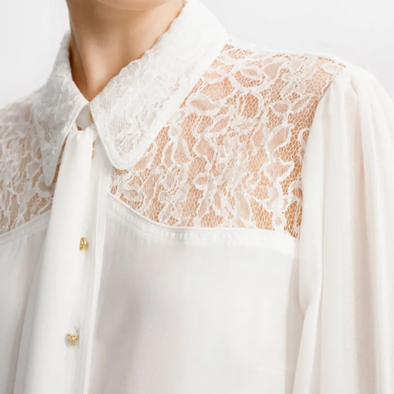 KARL LAGERFELD FW24 Shirt Women's White-2