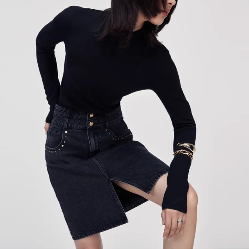KARL LAGERFELD FW22 Knitwear Women's Black-4