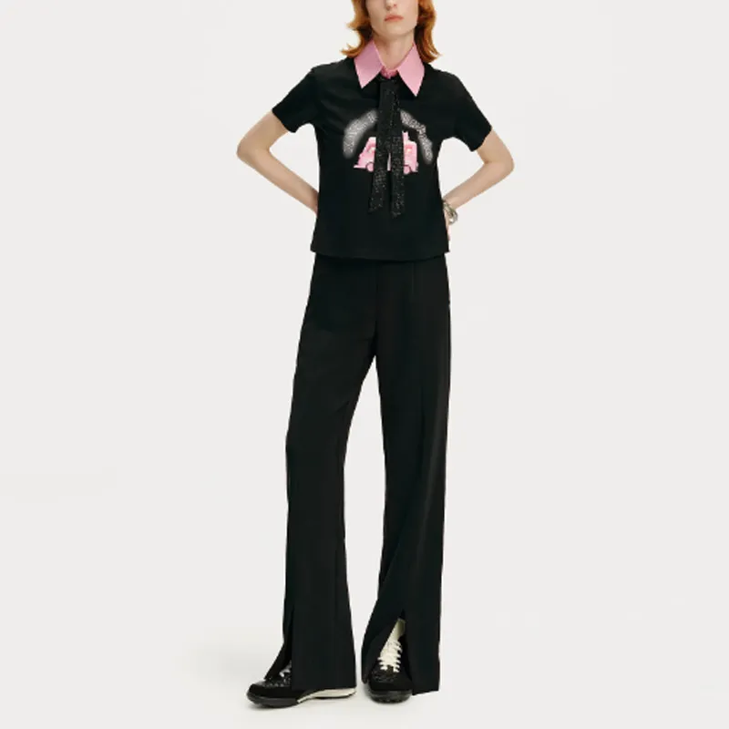 KARL LAGERFELD T Shirt Women's Black-1