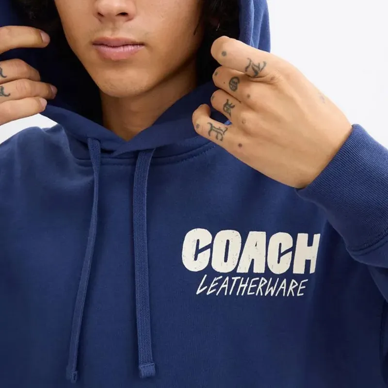 COACH Sweatshirt Men's Mediterranean Blue-3