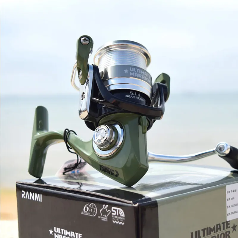 RYOBI Shallow Line Cups Fishing Rods Front Unloader Spinning Wheels-4